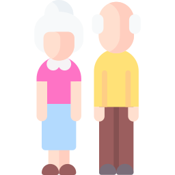 Бабушки и дедушки иконка