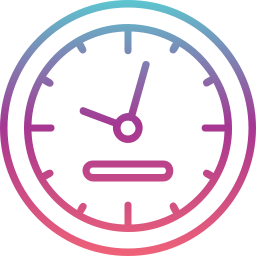 Wall clock icon