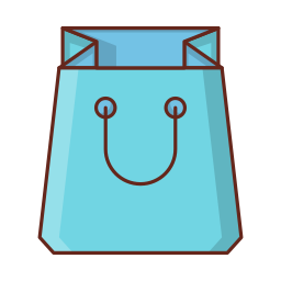 Shopping bag icon