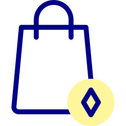 Shopping bag icon