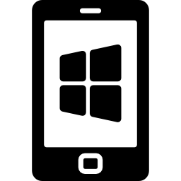 windows en el teléfono icono