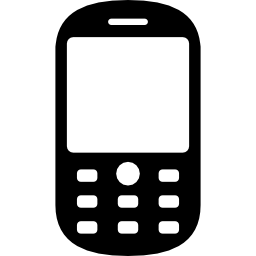 Телефон с ключами иконка