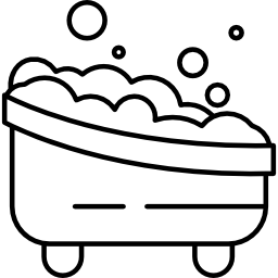 kąpiel dziecka ikona