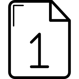 orginalny dokument ikona