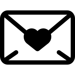 Invitation with Heart icon