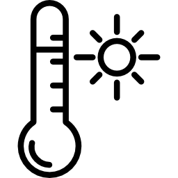 Высокая температура иконка