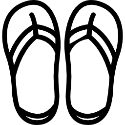 Pair of Flip Flop icon