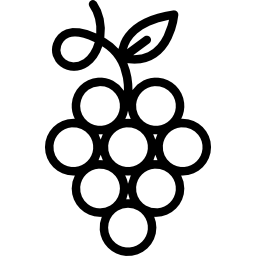 grappolo d'uva icona