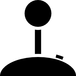버튼이있는 조이스틱 icon