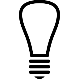 Long Light Bulb icon
