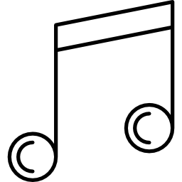 Музыкальный quaver иконка