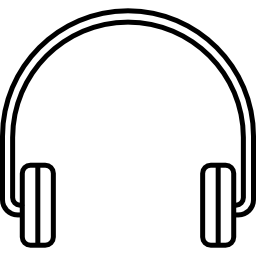 fones de ouvido musicais Ícone