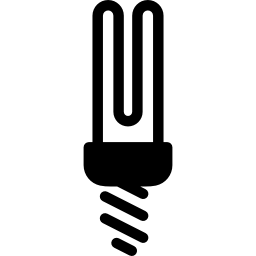 Modern Light Bulb icon
