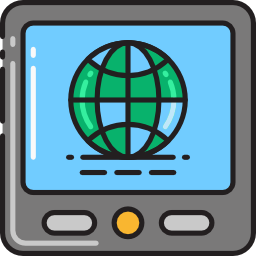 geographisches positionierungs system icon