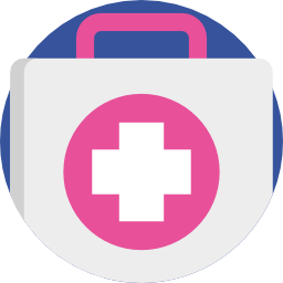 First aid kit icon