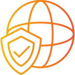 Global protection icon