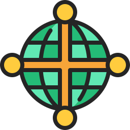 Global network icon