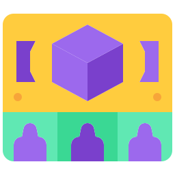 evento virtual icono