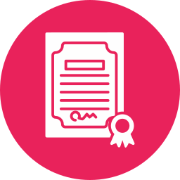 Certificate icon