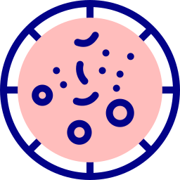 Petri dish icon