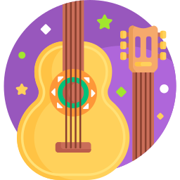 guitarra icono