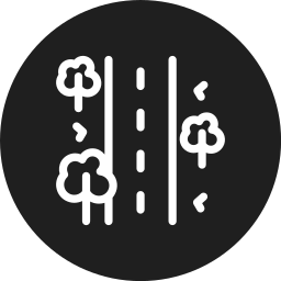 비포장 도로 icon