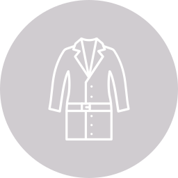 Long coat icon