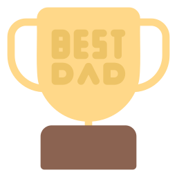 el mejor padre icono