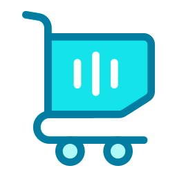 Shopping cart icon