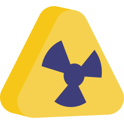 생물학적 위험 기호 icon