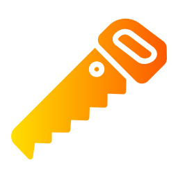 Hand saw icon