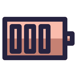 Battery status icon