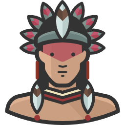 amerikanischer ureinwohner icon