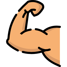 muscolo icona