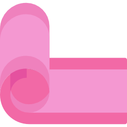 Yoga mat icon