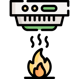 Smoke detector icon