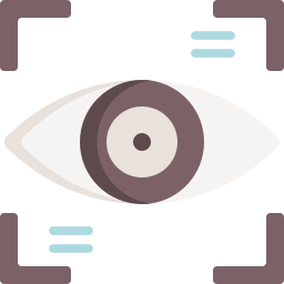 skaner oczu ikona
