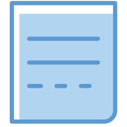 Paper sheet icon