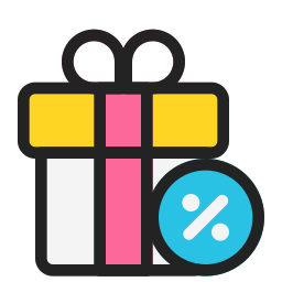 Gift box icon