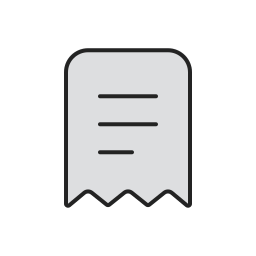 Receipt icon