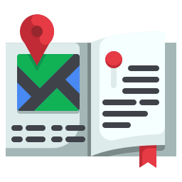 Map book icon