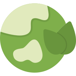 grüner planet icon