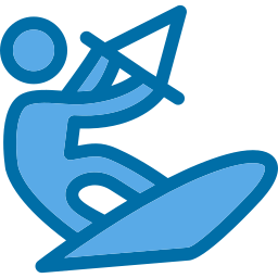 kitesurfing ikona
