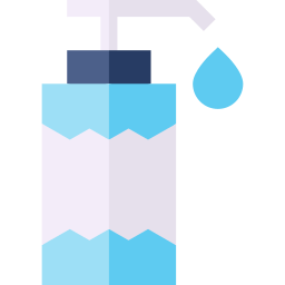 Antibacterial gel icon