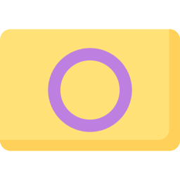 bandera intersexual icono