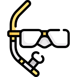 Diving mask icon