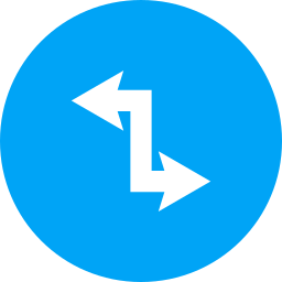 Left and right arrows icon