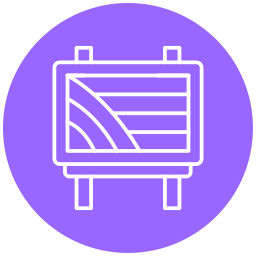 señalización icono
