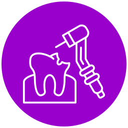 Tooth drill icon