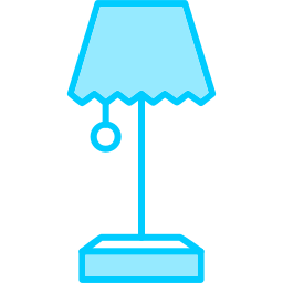 Table lamp icon